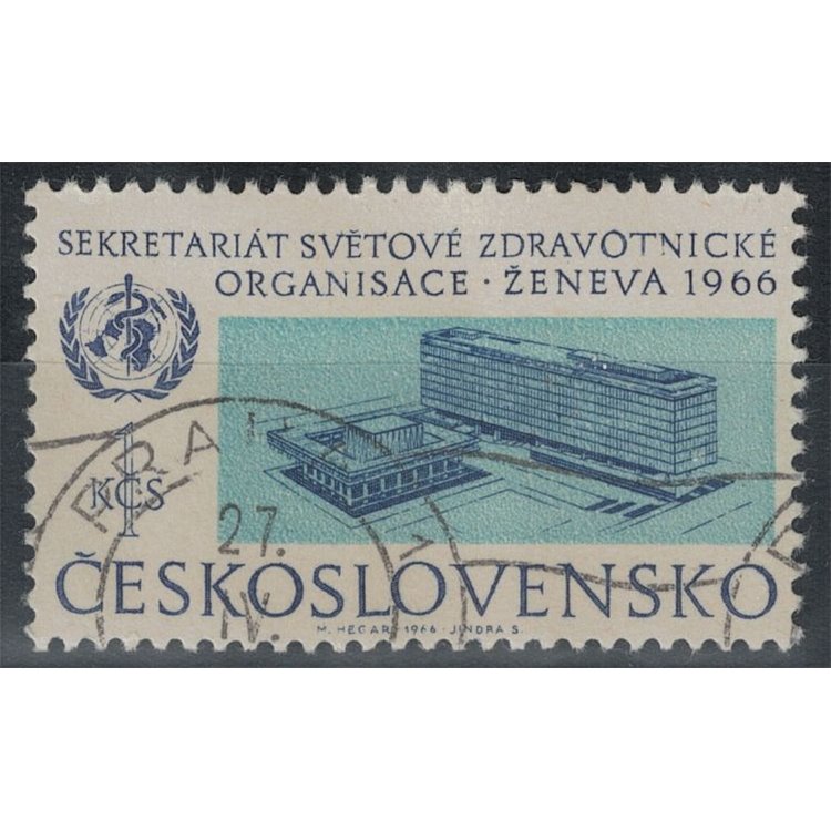 CZECHOSLOVAKIA 1966 World Health Organization us