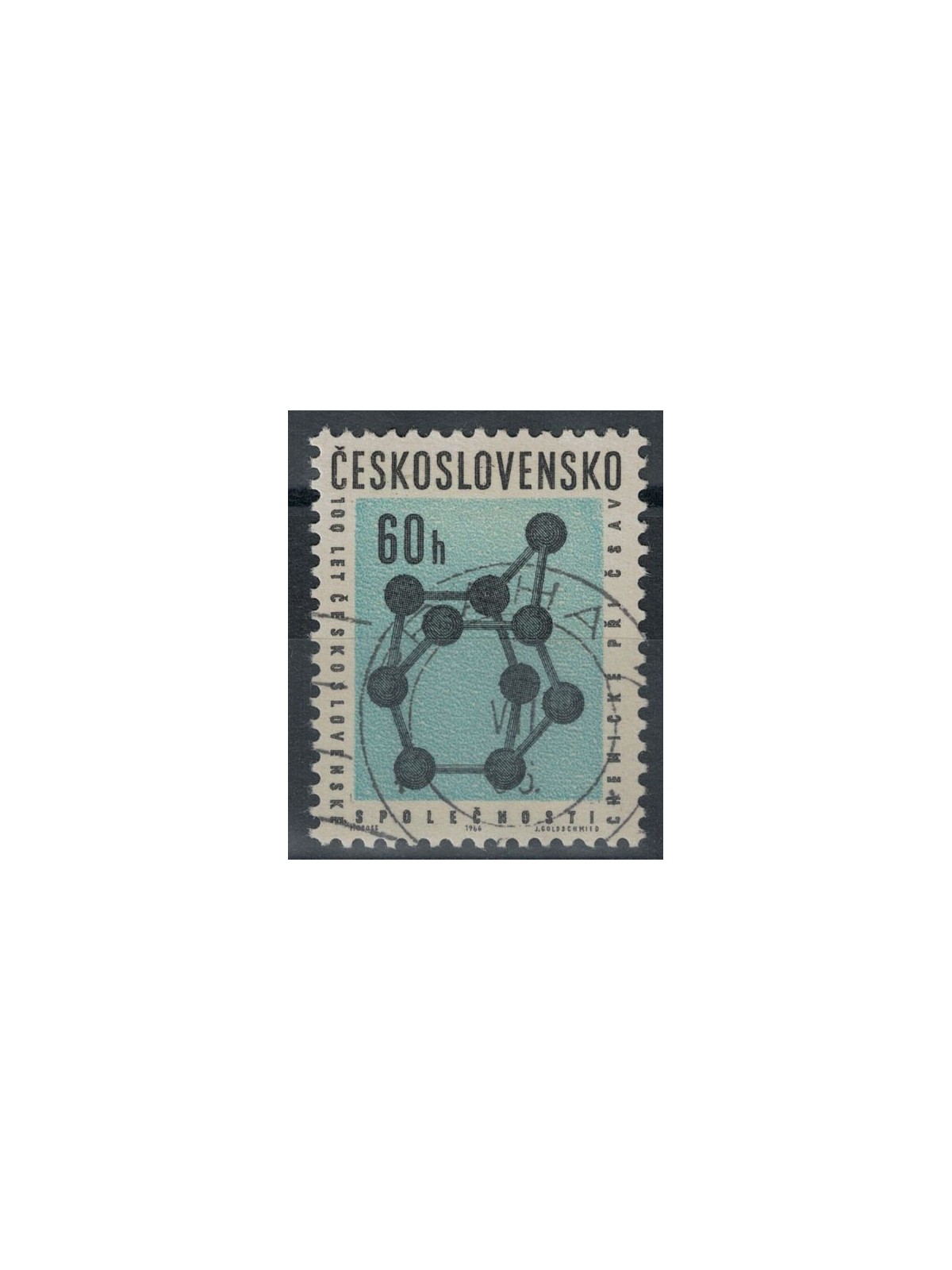 CZECHOSLOVAKIA 1966 National Chemical Society of the United States