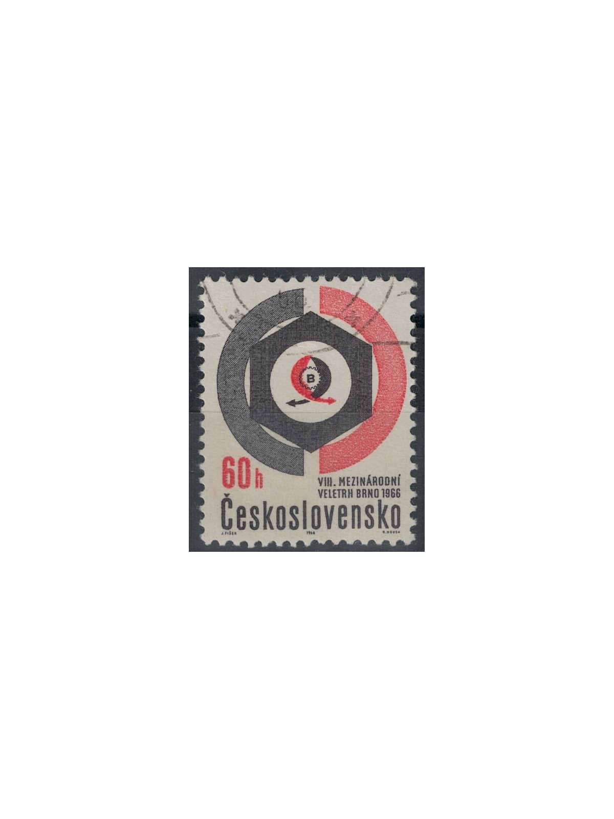 CECOSLOVACCHIA 1966 Fiera di Brno us