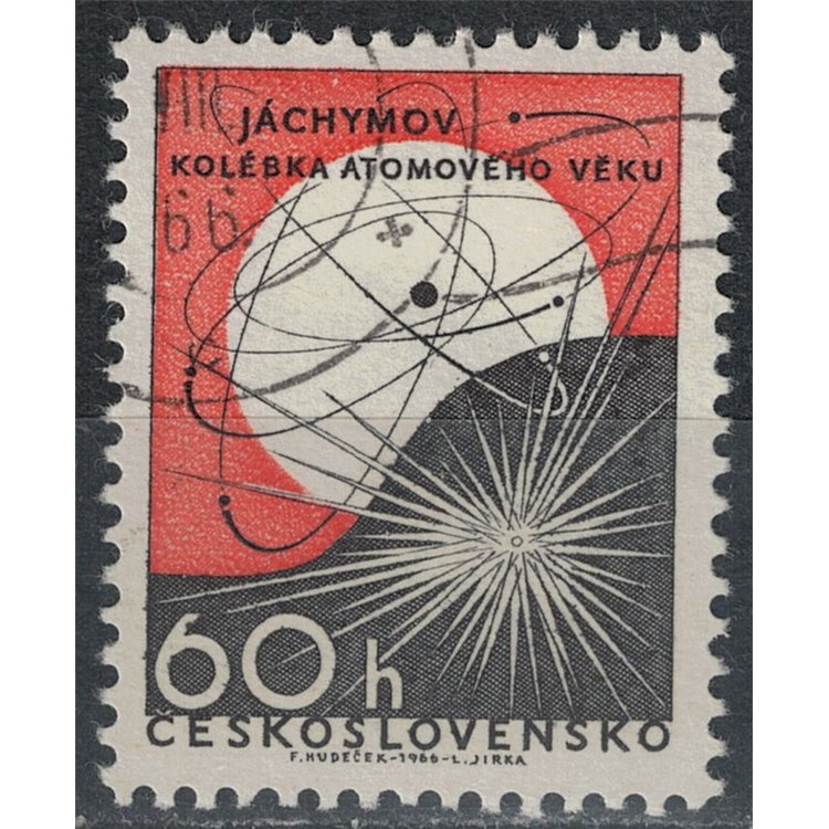 CECOSLOVACCHIA 1966 Giacimenti di uranio us