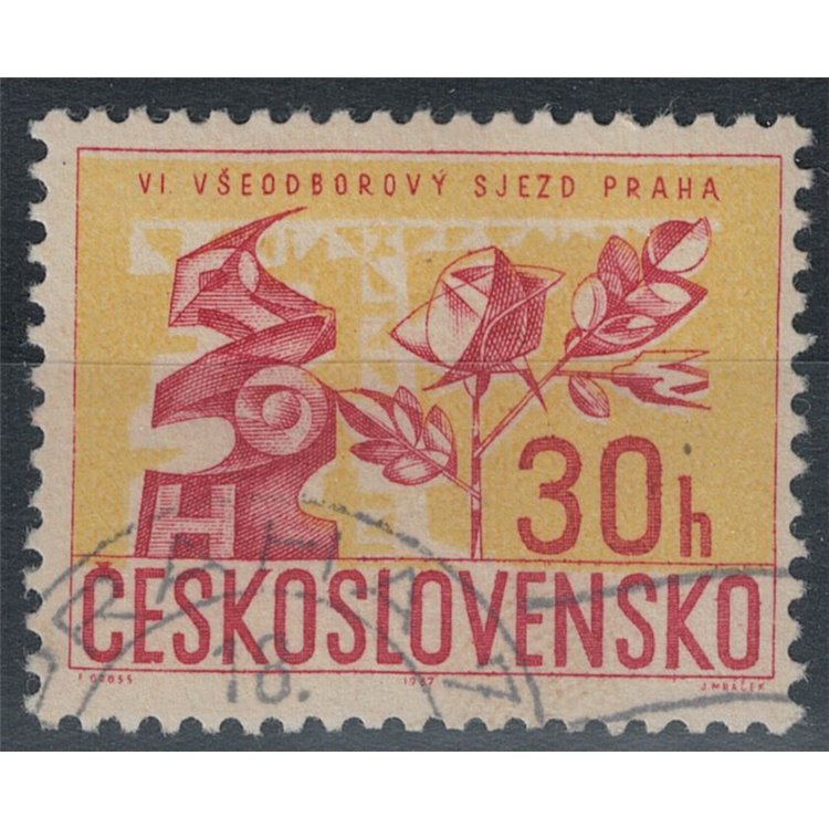CZECHOSLOVAKIA 1967 Congress of US Trade Unions