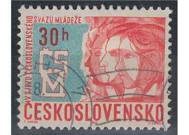 CECOSLOVACCHIA 1967 Congresso della gioventù us