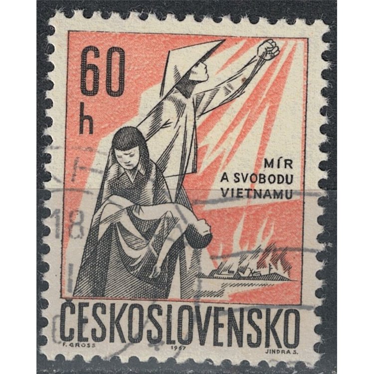 CZECHOSLOVAKIA 1967 Peace and Freedom us