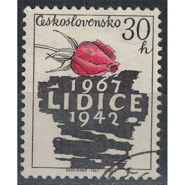 CZECHOSLOVAKIA 1967 Destruction of Lidice us