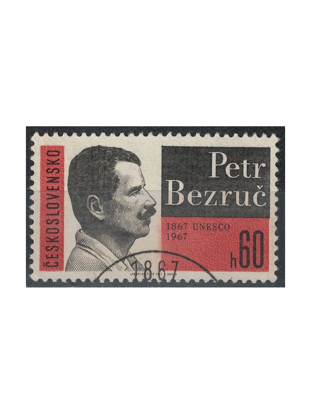 CZECHOSLOVAKIA 1967 Petr Bezruc us