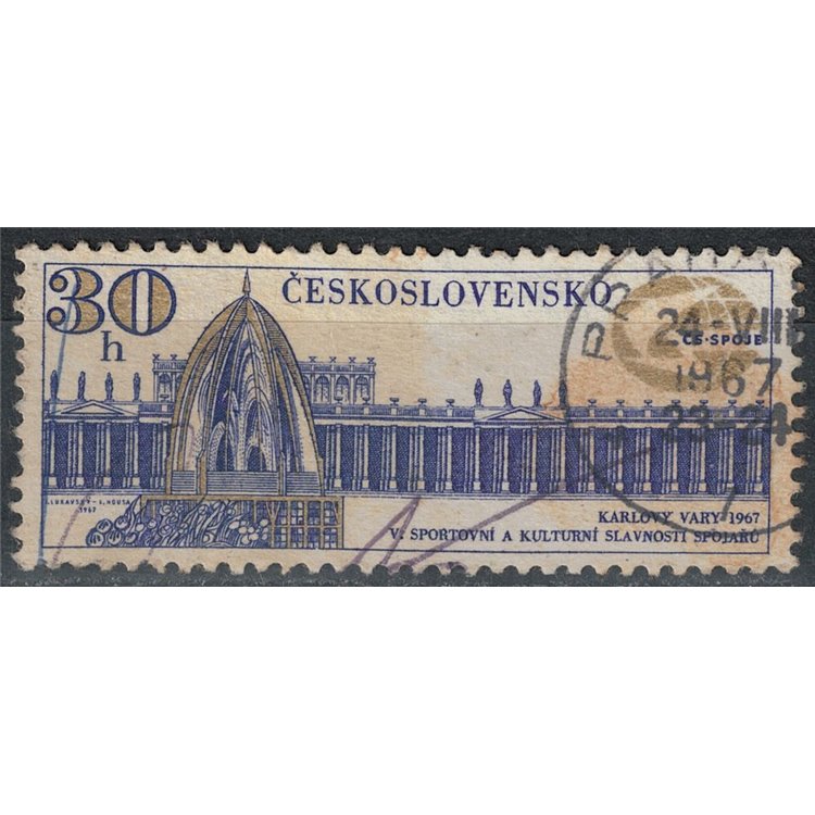 CECOSLOVACCHIA 1967 Festival del Ministero delle Poste us