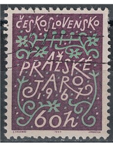 CECOSLOVACCHIA 1967 Festival musicale di Praga us