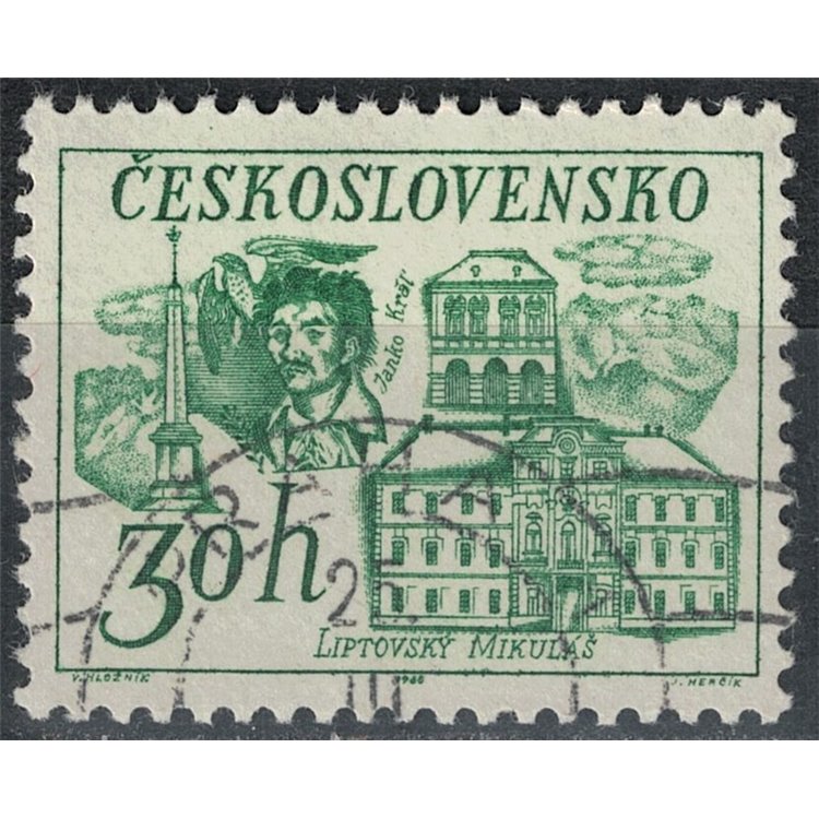 CECOSLOVACCHIA 1968 Liptovsky Mikulas us