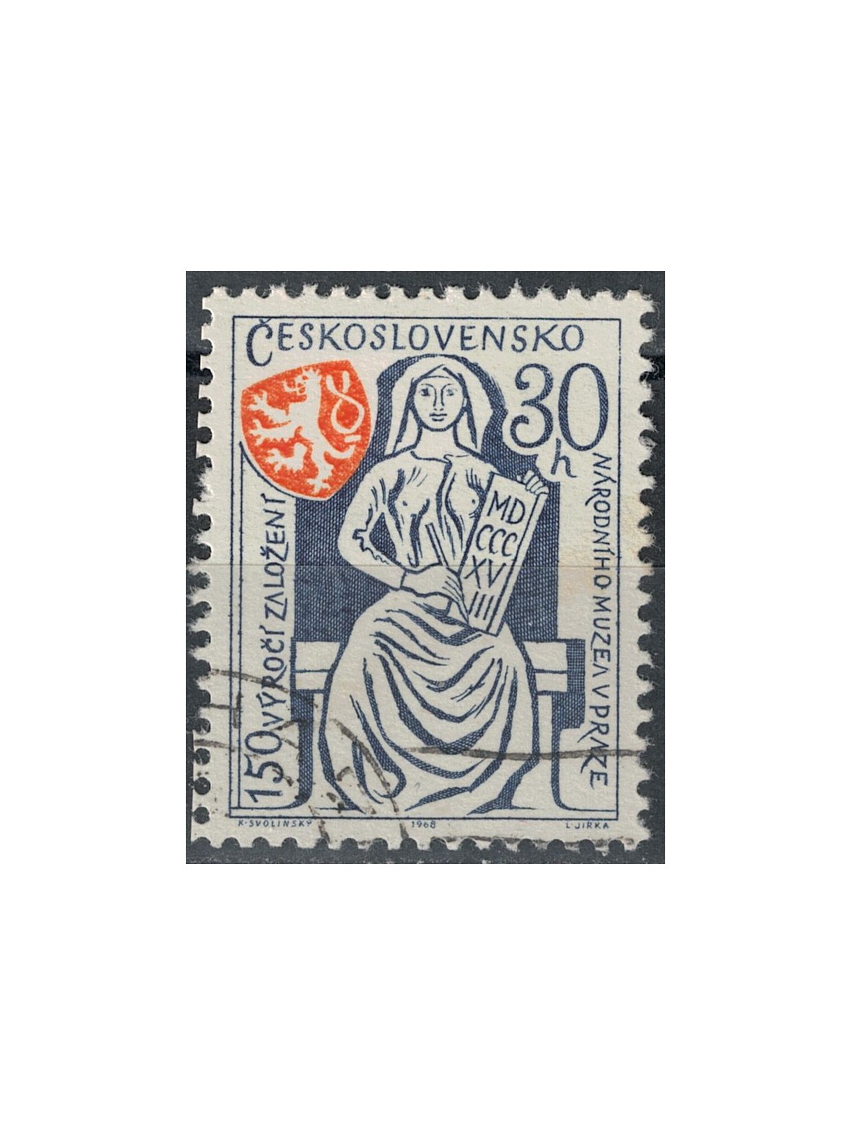 CECOSLOVACCHIA 1968 Museo nazionale di Praga us