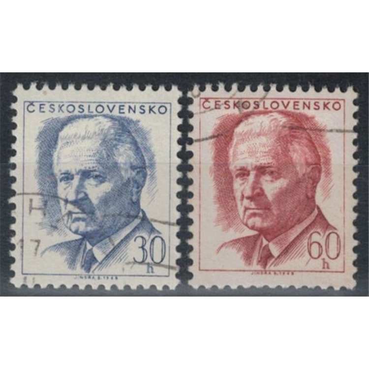 CECOSLOVACCHIA 1968 Ludvik Svoboda 2v us