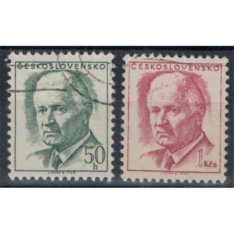CZECHOSLOVAKIA 1970 Ludvik Svoboda 2v us