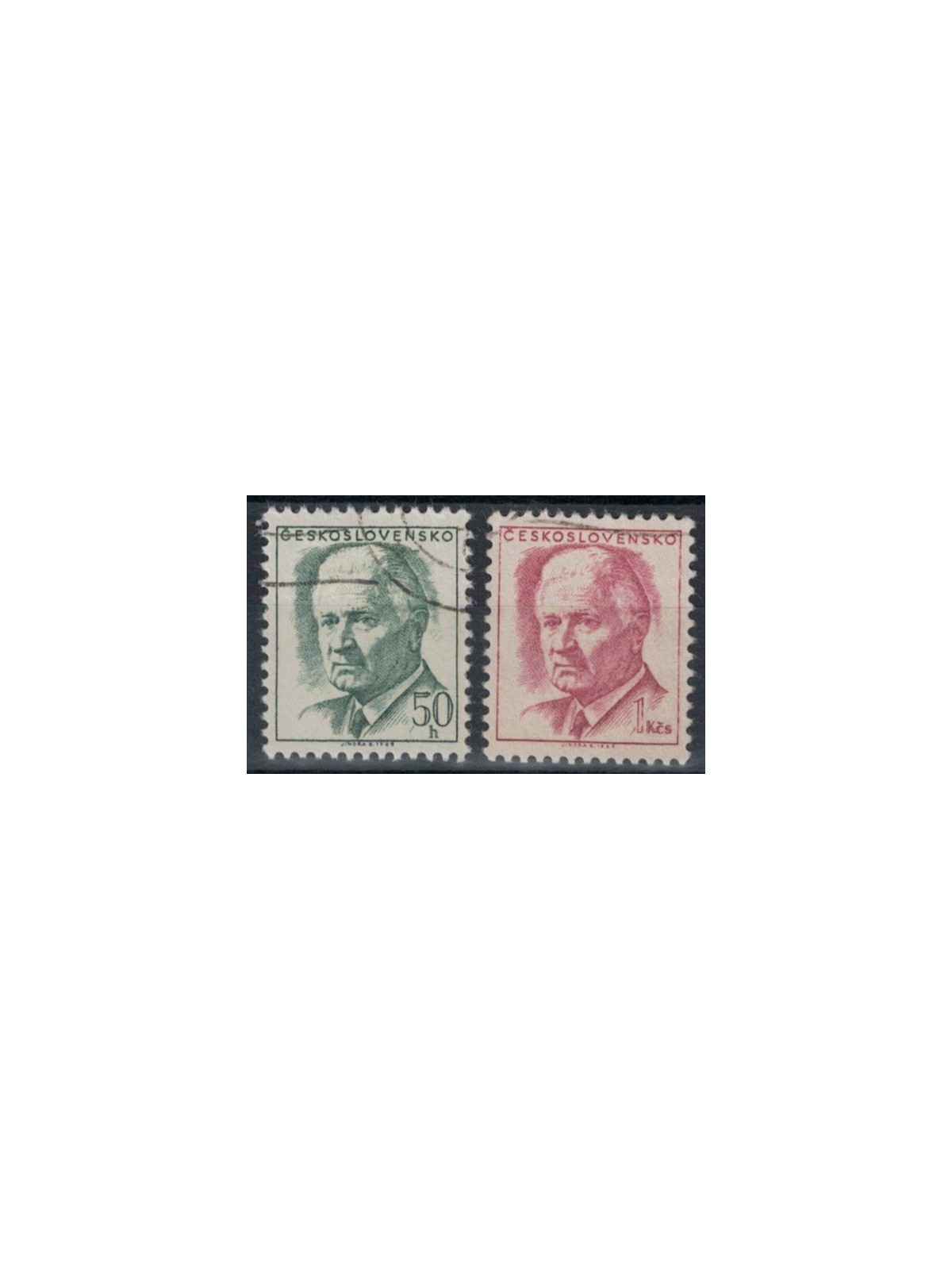 CZECHOSLOVAKIA 1970 Ludvik Svoboda 2v us