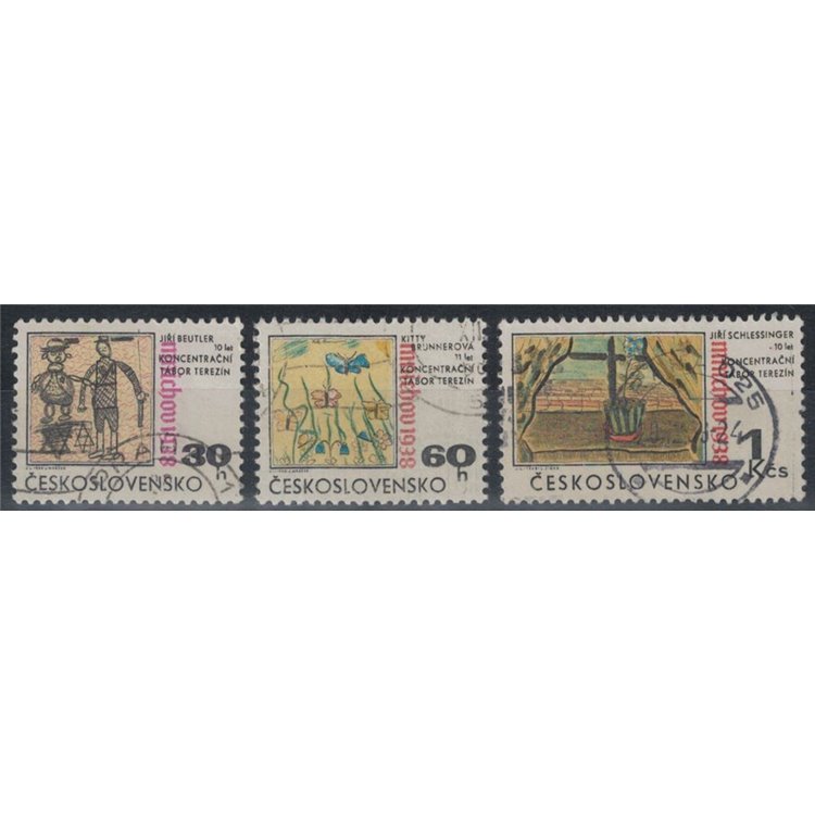 CZECHOSLOVAKIA 1968 Munich Agreement 3v us
