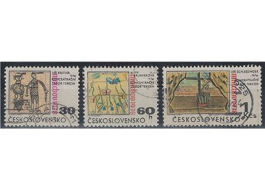 CECOSLOVACCHIA 1968 Accordi di Monaco 3v us