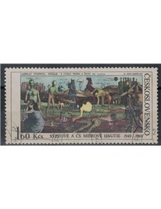 CZECHOSLOVAKIA 1969 Peace Movement us