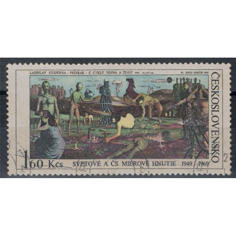 CZECHOSLOVAKIA 1969 Peace Movement us