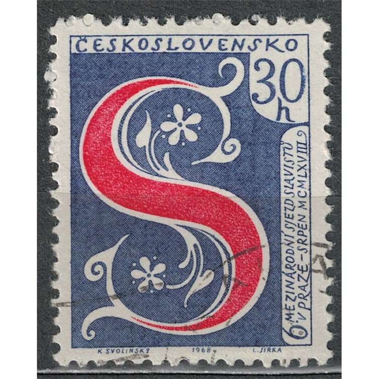 CZECHOSLOVAKIA 1968 Slavic language scholars us