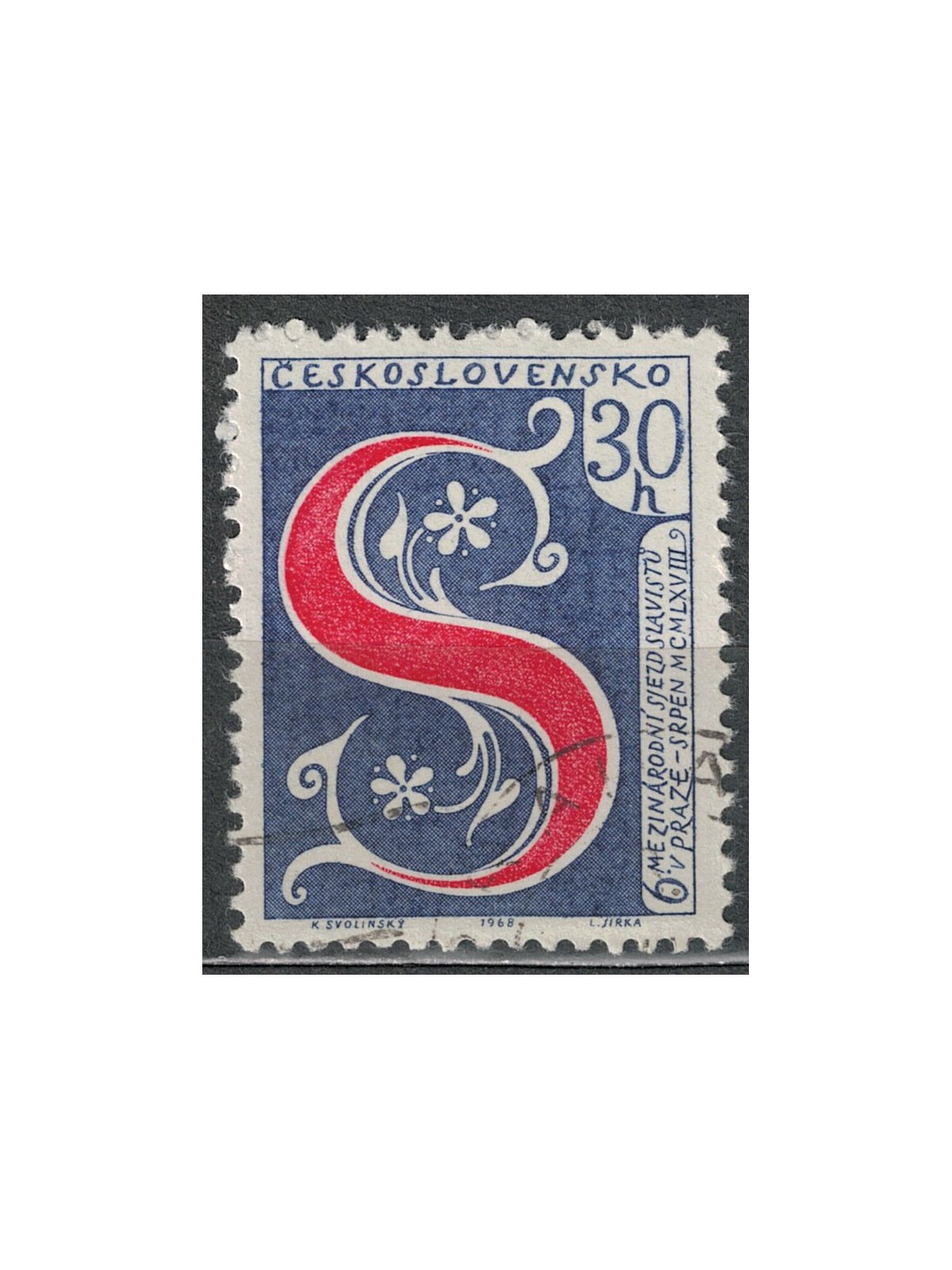 CECOSLOVACCHIA 1968 Studiosi di lingue slave us