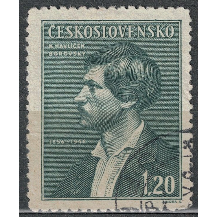 CECOSLOVACCHIA 1946 Karel Havlicek-Borovsky us