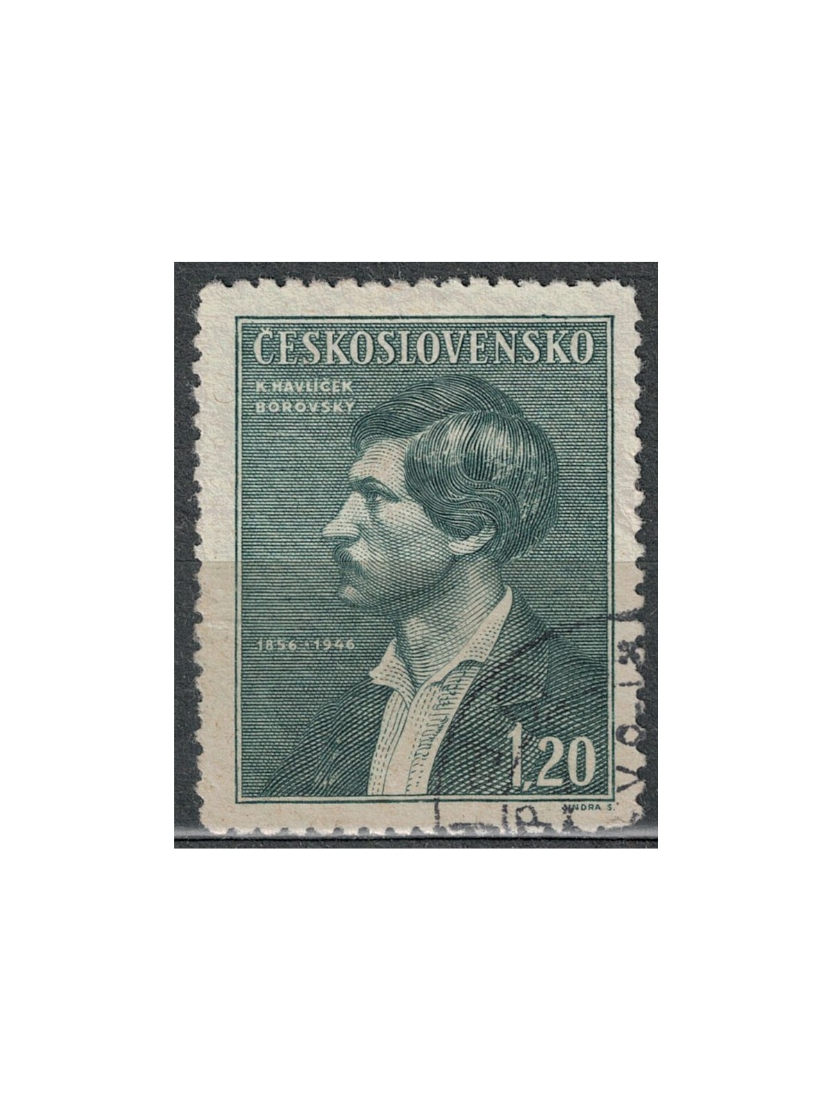 CZECHOSLOVAKIA 1946 Karel Havlicek-Borovsky us