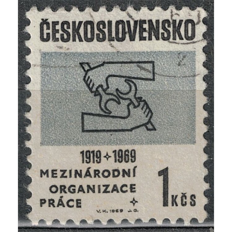 CZECHOSLOVAKIA 1969 International Labour Organization us