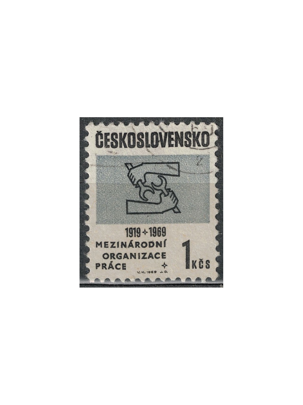 CZECHOSLOVAKIA 1969 International Labour Organization us