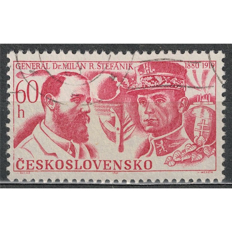 CECOSLOVACCHIA 1969 Milan Rastislav Stefanik us