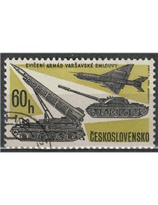 CECOSLOVACCHIA 1966 Armate del Patto di Varsavia us