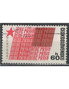CECOSLOVACCHIA 1970 Giornale Rudé Pravo us
