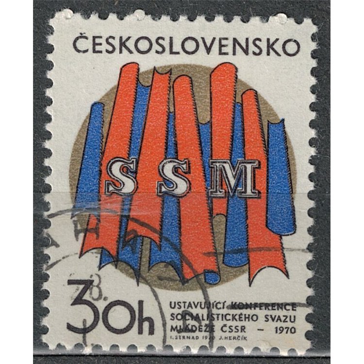 CZECHOSLOVAKIA 1970 Socialist Youth Associations us