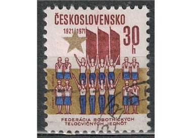 CECOSLOVACCHIA 1971 Federazione di ginnastica us