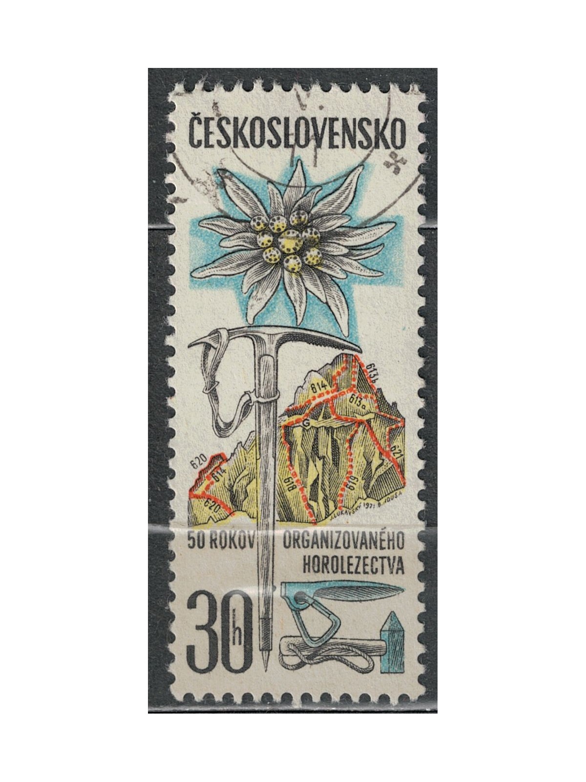 CZECHOSLOVAKIA 1971 Mountain Guides us