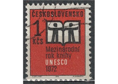 CZECHOSLOVAKIA 1972 Year of the book us