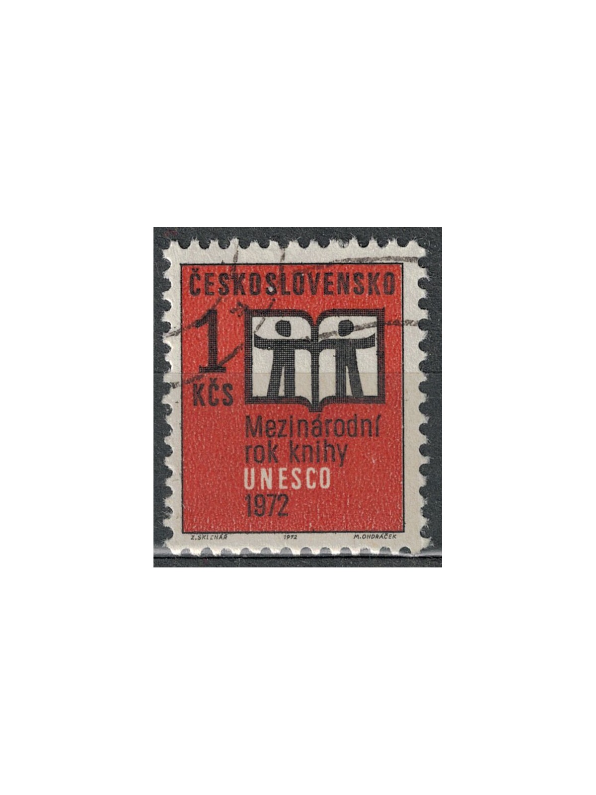 CZECHOSLOVAKIA 1972 Year of the book us