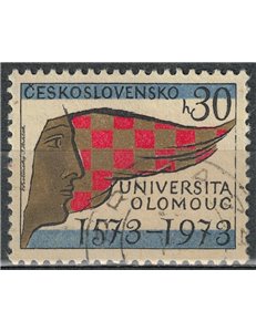 CECOSLOVACCHIA 1973 Università di Olomouc us
