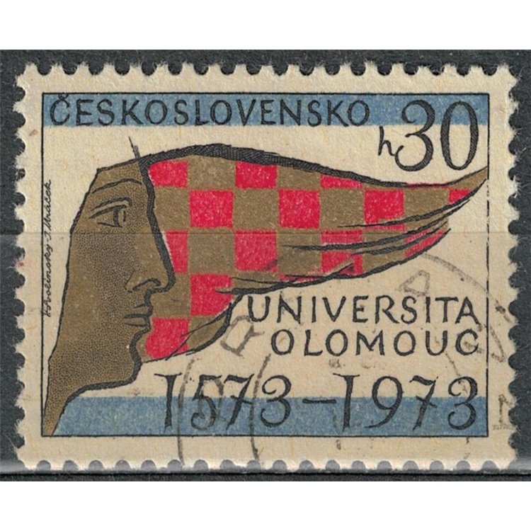 CZECHOSLOVAKIA 1973 University of Olomouc us