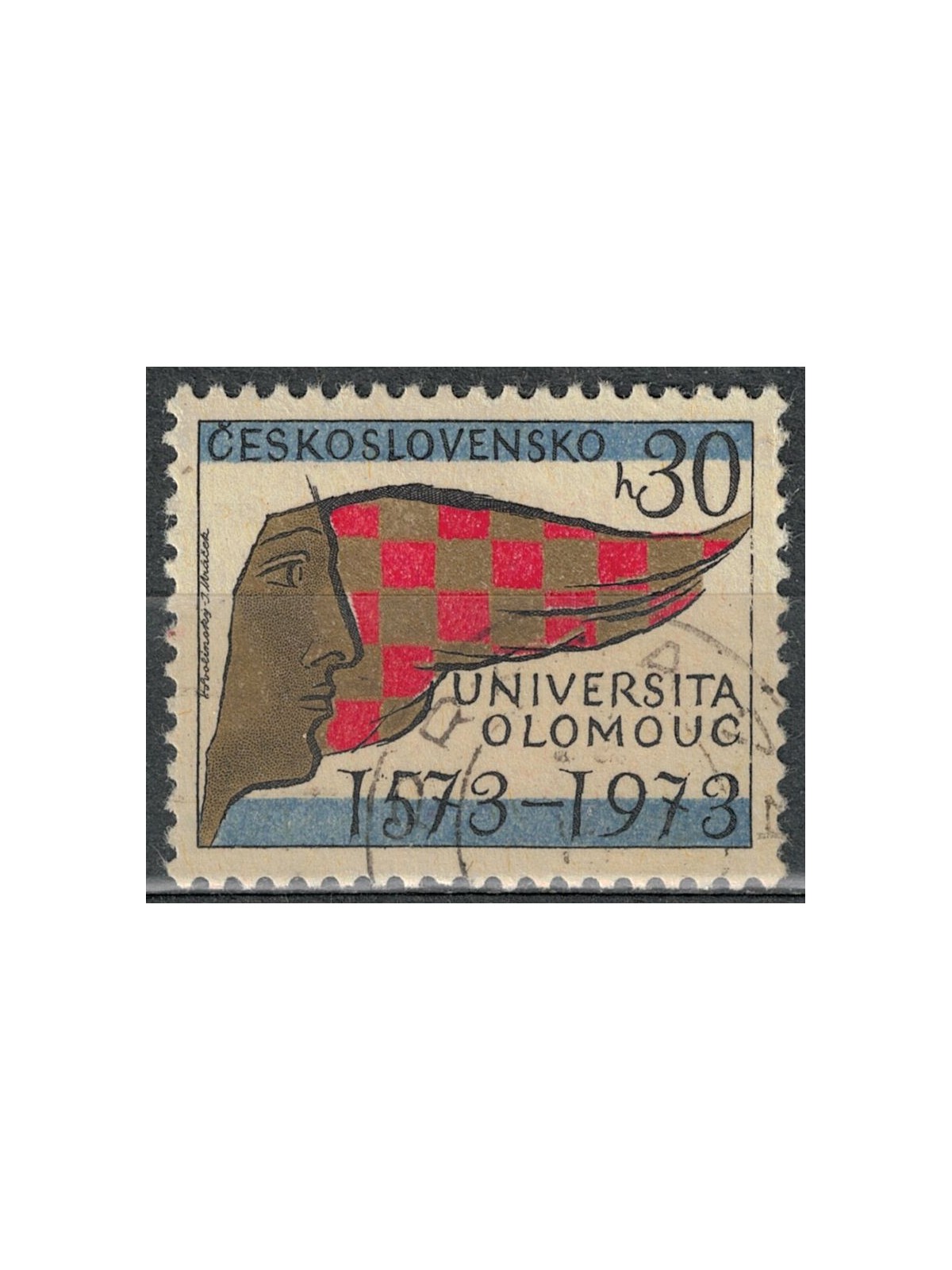 CZECHOSLOVAKIA 1973 University of Olomouc us