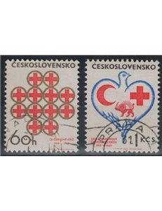CECOSLOVACCHIA 1969 Croce Rossa 2v us