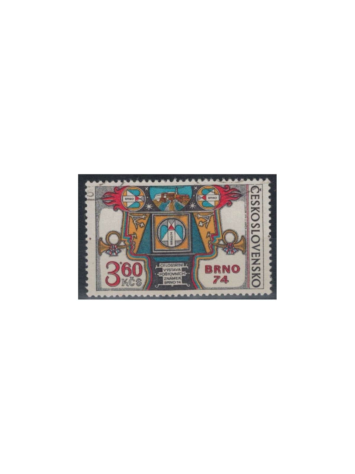 CZECHOSLOVAKIA 1974 Philatelic Exhibition us