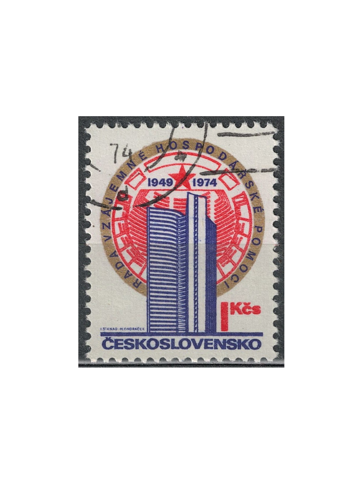 CZECHOSLOVAKIA 1974 Comecon us