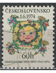 CECOSLOVACCHIA 1974 Giornata dell'infanzia us
