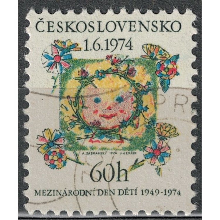CZECHOSLOVAKIA 1974 Children's Day us