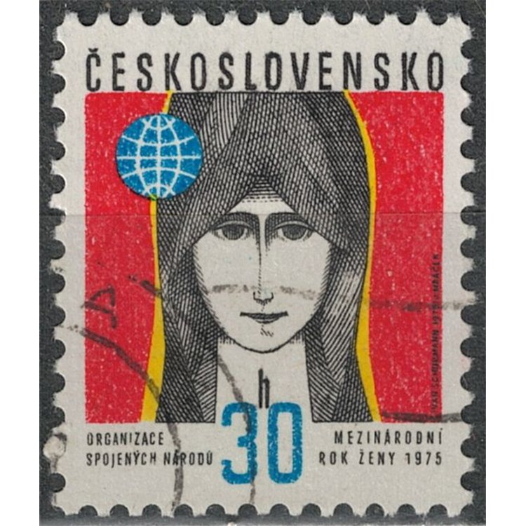 CZECHOSLOVAKIA 1975 Year of the Woman