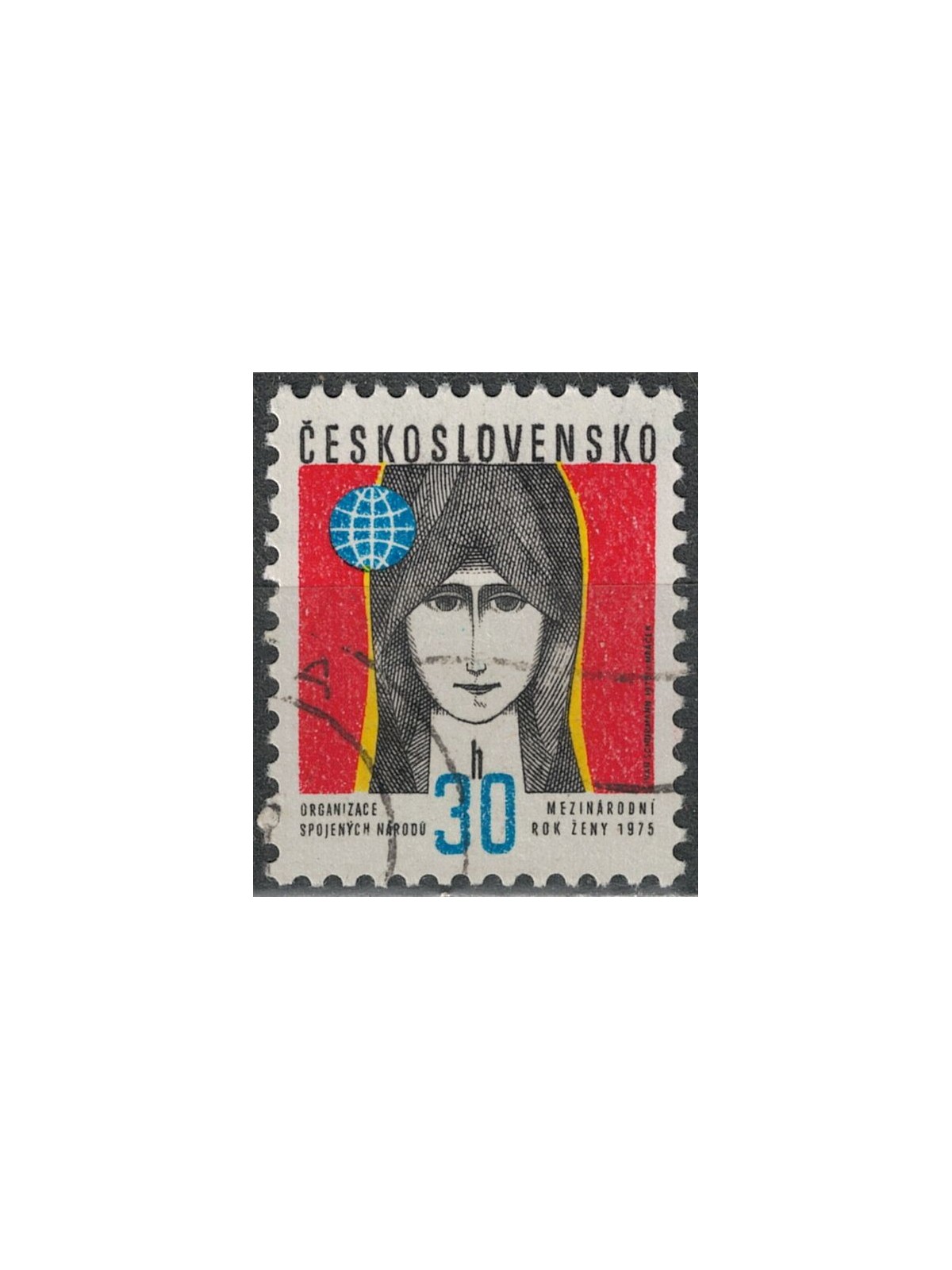 CECOSLOVACCHIA 1975 Anno della donna us