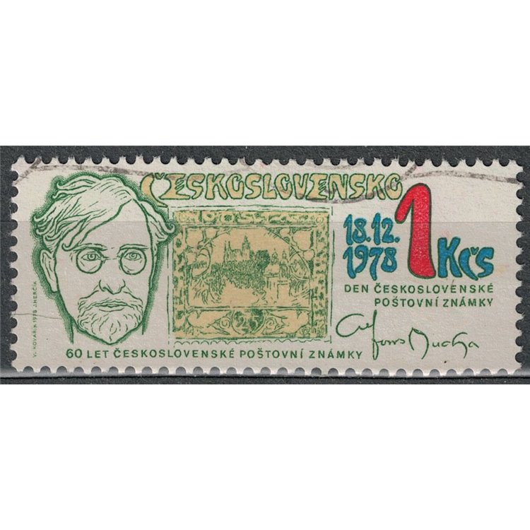 CZECHOSLOVAKIA 1978 US Stamp Day