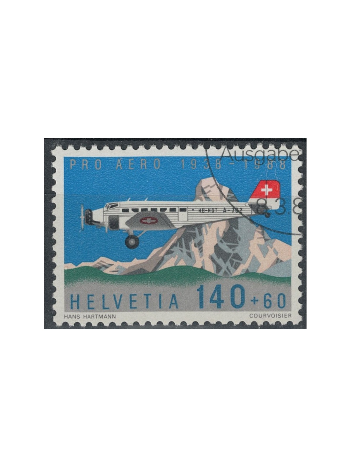 SWITZERLAND 1988 Pro Aero us