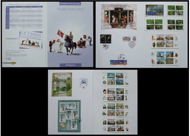 FRANCE 2012 Planète Timbres (Philatelic Souvenir)