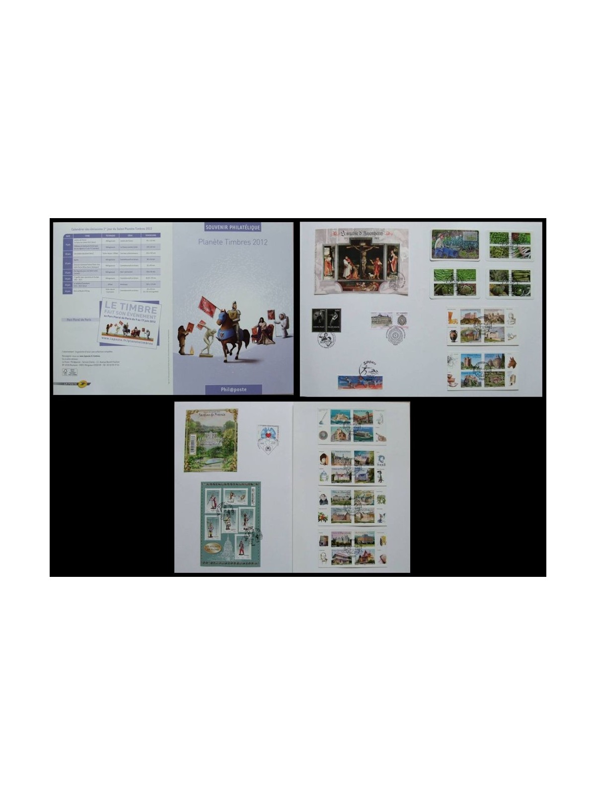 FRANCE 2012 Planète Timbres (Philatelic Souvenir)