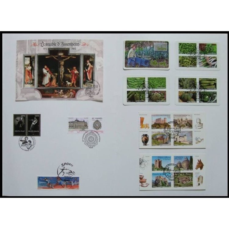 FRANCIA 2012 Planète Timbres (Souvenir Filatelico)