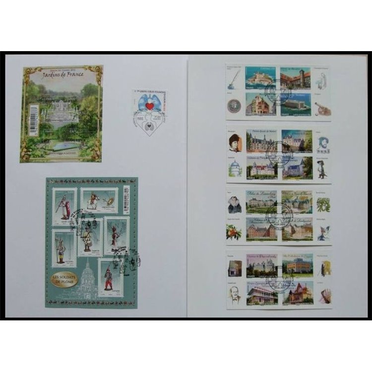FRANCIA 2012 Planète Timbres (Souvenir Filatelico)
